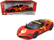 Bburago 16021RD 1/18 Ferrari SF90 Stradale Assetto Fiorano 50 Red