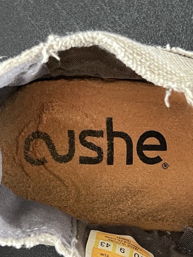 Men's Cushe Sand Tan Brown Slippers Shoes Size 10 Canvas Casual Beach - AC - Picture 11 of 12