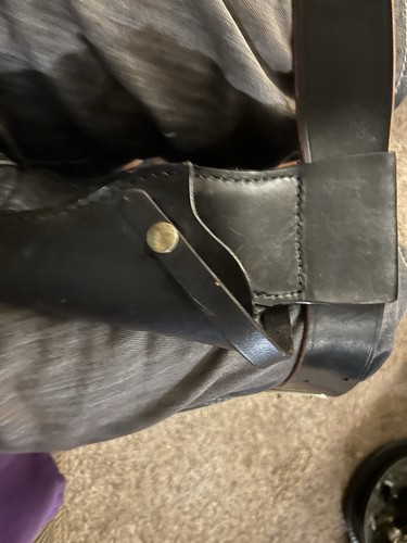 Nice Vintage Police Belt And Holster 