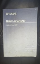 Yamaha DSP-AX620 - AV Amplifier - Operating Instructions - USER MANUAL /poster