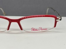 Paloma Picasso Eyeglasses Frames Woman Red Square Slim 90s 8234 Germany
