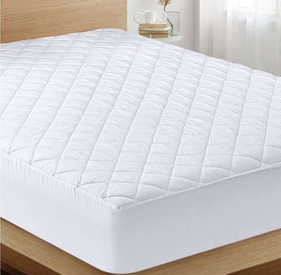 Utopia Bedding Quilted Fitted Mattress Pad, Full XL Size, Elastic Fitted...