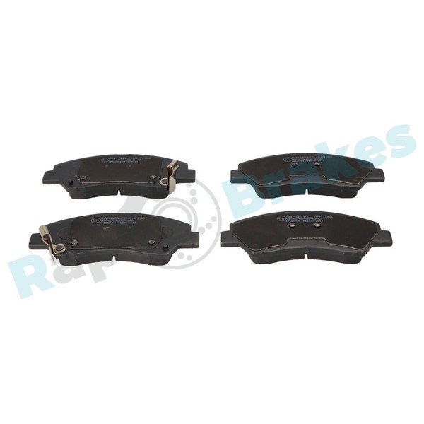 Bremsbelagsatz Scheibenbremse RAP Brakes R-P1361 FüR Hyundai I10 2 BA IA LPG-image