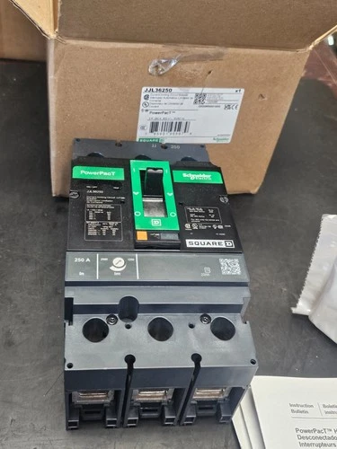 SQUARE D/SCHNEIDER ELECTRIC JJL36250 250AMP CIRCUIT BREAKER, 3P, 600V (NEW)