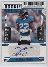 2024 Panini Contenders Rookie Ticket Hobby Jarrian Jones #259 Auto rs2