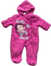 Vintage Baby Girl 2000's Baby Boop size 0-3 Months Betty Boop Pink