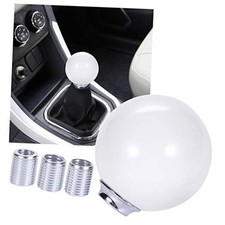 Billiard Ball Shift Knob Polished Car Racing Gear Shifter White