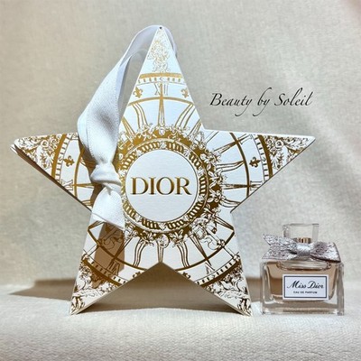 Dior Miss Dior Eau de Parfum MINI Splash .17oz, 5ml Star Ornament (Holiday 2025)