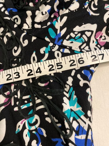 Trenz by Theresa Renz Jacket Womens 2X Multicolor Floral 3/4 Sleeve Open Front - Picture 5 of 6