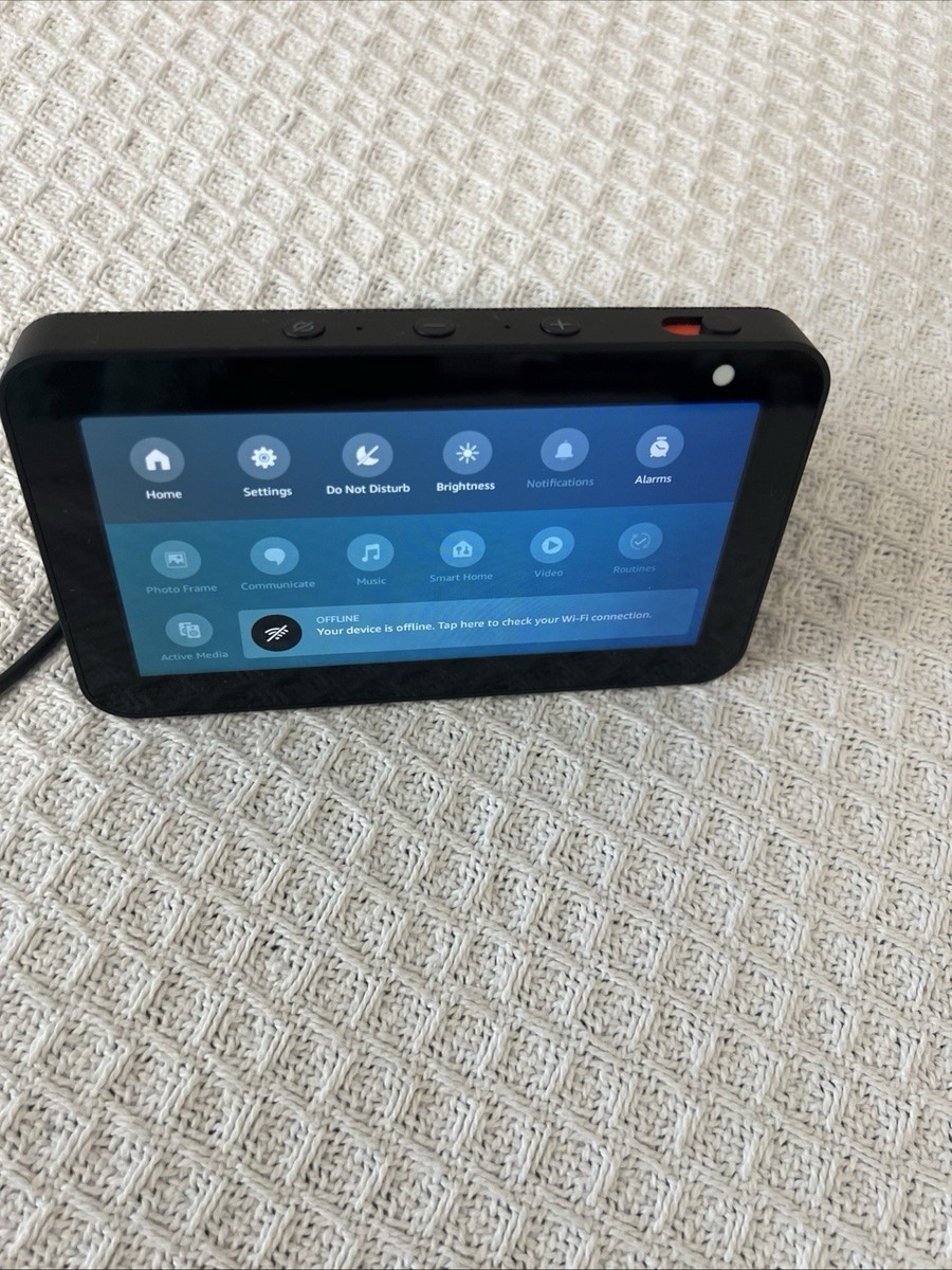 Amazon Echo Show 5 Model H23K37 With Power Cord. Model GP92N | eBay