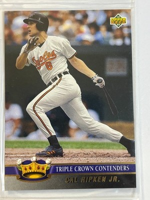   1993 Upper Deck Baseball Triple Crown Contenders #TC7 Cal RIPKEN, JR.  