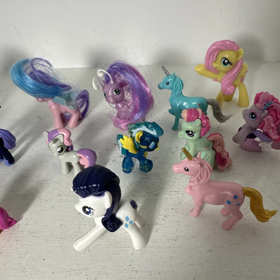 Lote de 18 mini figuras de My Little Pony Hasbro FiM Foto 2 de 4