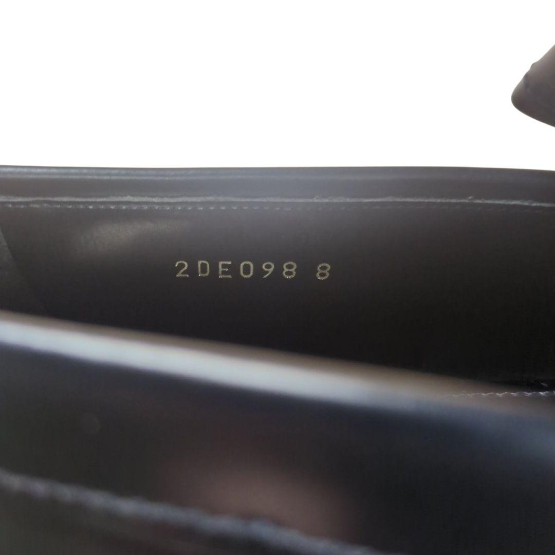 PRADA Men's Dress Shoes Loafers Leather Black UK8/US9 112973c thumbnail 9