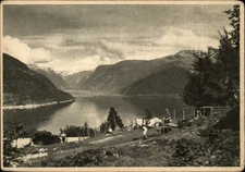 Hardanger Norway vintage postcard a985