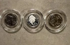 1776 - 2026 P D S LIBERTY  DIME 3 coin set SILVER  PROOF , P &D  uncirculated