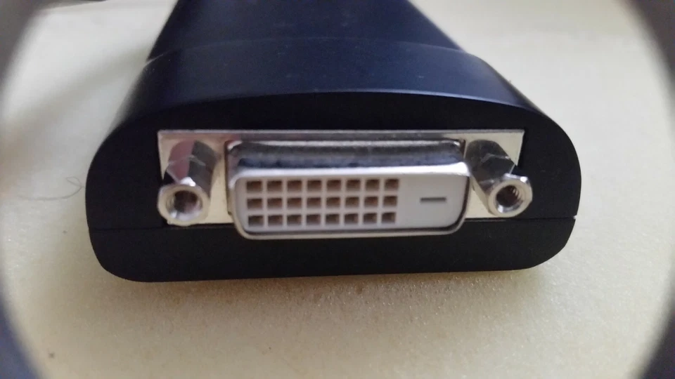 Display Port to Dual Link DVI-D Adapter 2560x1600 Bizlink KS10008 HP 492329-002 - Image 2 of 4
