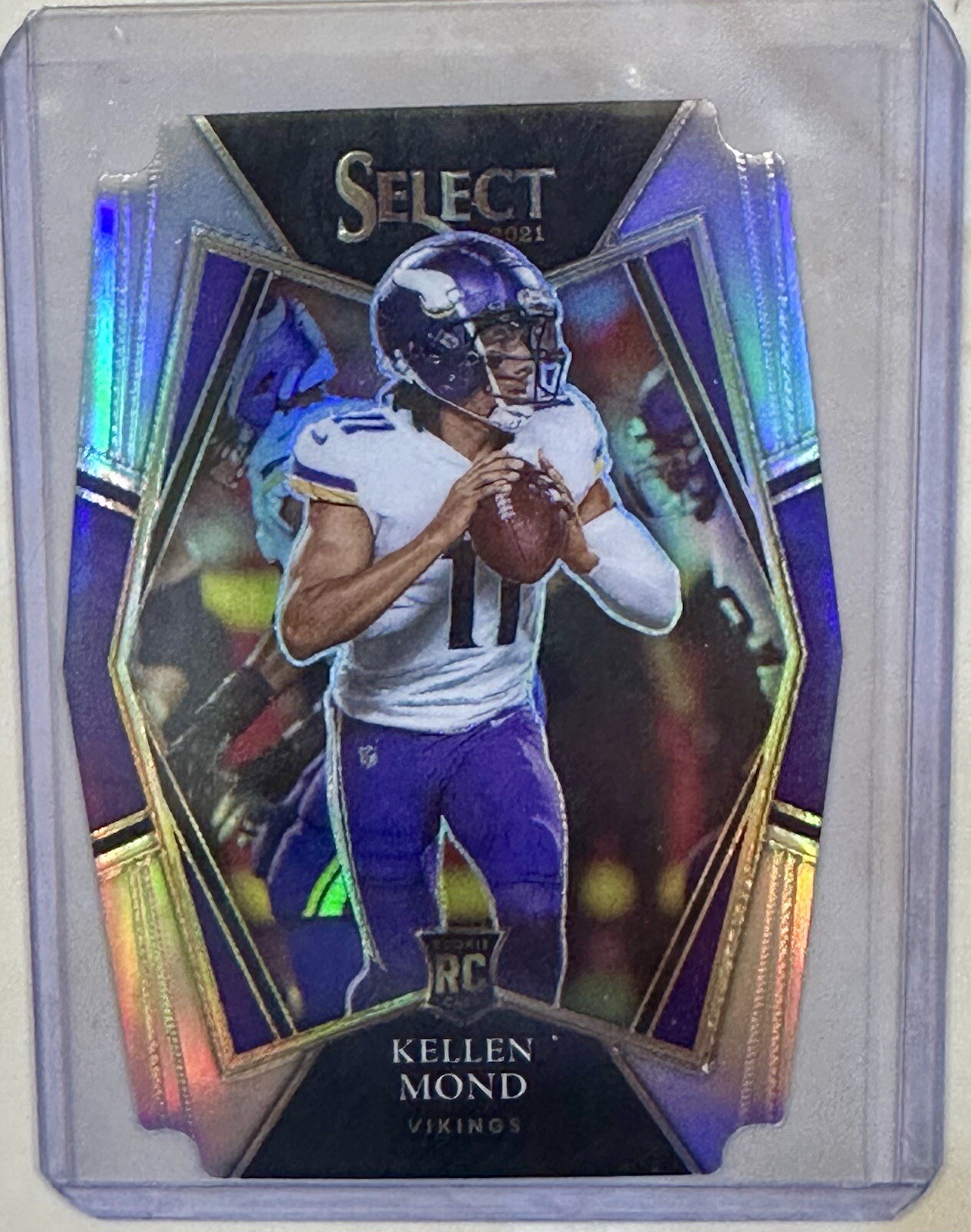 KELLEN MOND #164 RC 2021 PANINI SELECT VIKINGS SILVER