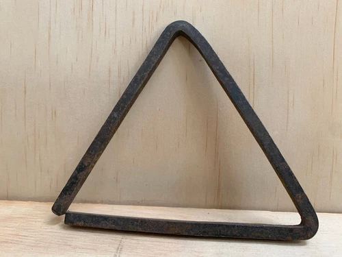 Traps Era 20s 30s Vtg 5" TRIANGLE Percussion Small Effects Instrument Square Bar
