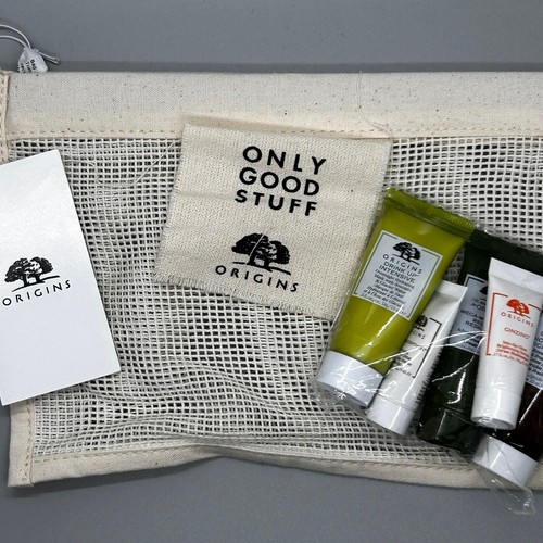 ORIGINS BEST-SELLERS SET Skin Set - 5 Piece Travel Set And Carry Bag - Picture 2 of 5