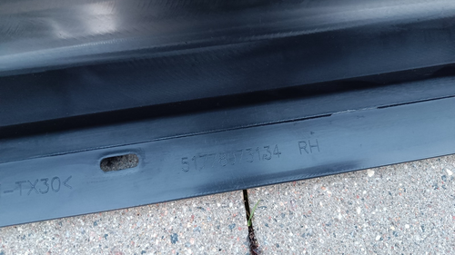 2 x BMW 5 series G30 G31 M5 M SPORT STYLE SIDE SKIRTS (LEFT + RIGHT SKIRT) - Picture 4 of 8