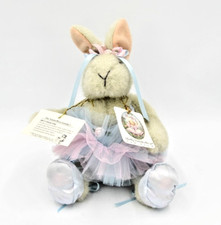 Muffy Vanderbear Bear 1991 Ballerina Hoppy VanderHare Bunny Paw De Deux with Tag