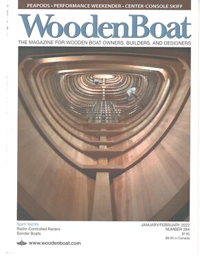 WOODENBOAT MAGAZINE | Jan/FEB 2022 | SPIRIT YACHTs Peapods Sonder Boats