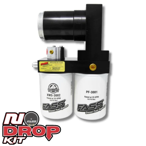 Sistema de combustible serie FASS sin caída para Ford Powerstroke 99-07 6,0 L y 7,3 L|900-1200 HP Foto 2 de 4