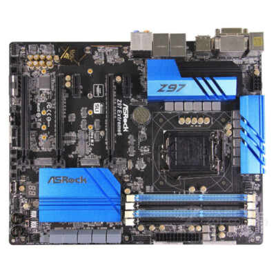 For ASRock Z97 Extreme6 Motherboard DDR3 LGA1150 DP+ATX