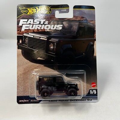 Land Rover Defender 90 *BLACK * 2024Hot Wheels Premium Fast