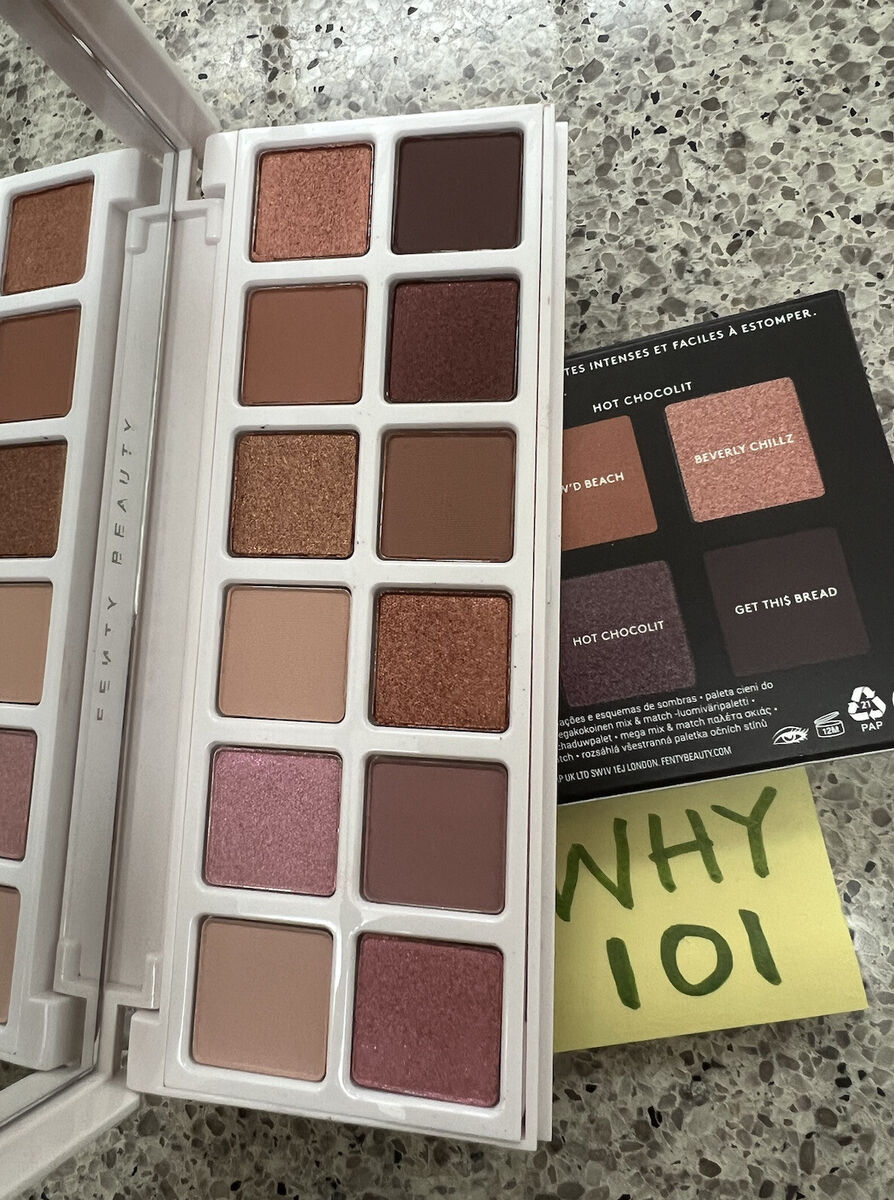 Fenty Beauty Rihanna Bomb Posse Mega Mix & Match Eyeshadow 12-Shade Palette  $62