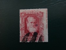 BRAZYLIA 1877 Imprint American Bank Note 80 R