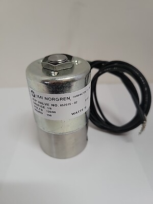Imi Norgren 652015-13 Solenoid Valve 120/60 ORIFICE 1/8in Npt- 10 WATTS