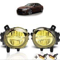 Set LED Nebelscheinwerfer Gelb Klarglas Passend FüR BMW 2Er F22/F23/F45/F46