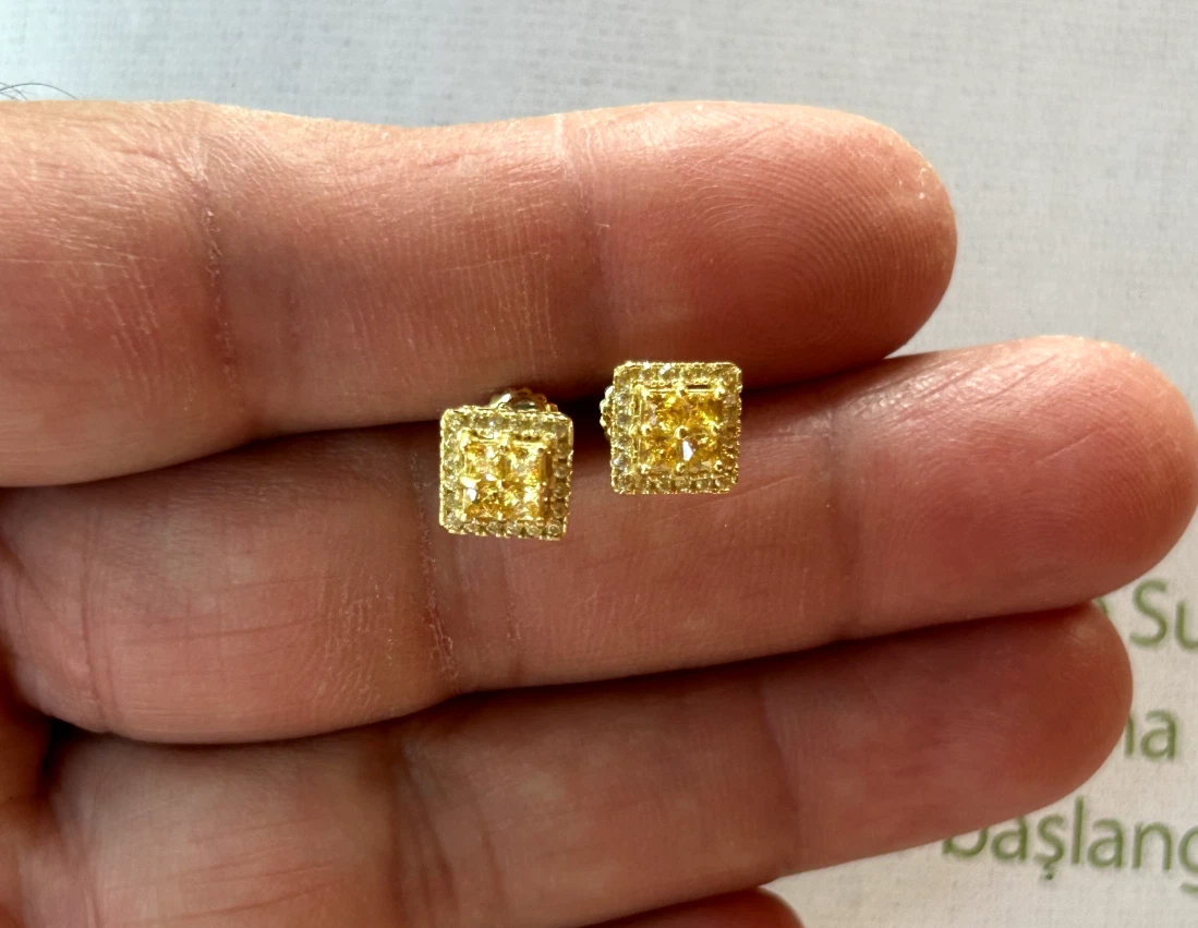 Ebay 14k gold earrings used deals