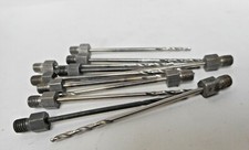 THREADED SHANK AIRCRAFT DRILL BIT 40 X 3, 1" CUT LENGTH, LOT OF 11