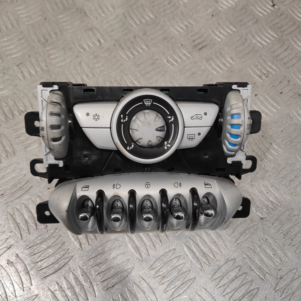 Mini Cooper 2006 calefacción panel de control climático 69790604 #1 Foto 2 de 4