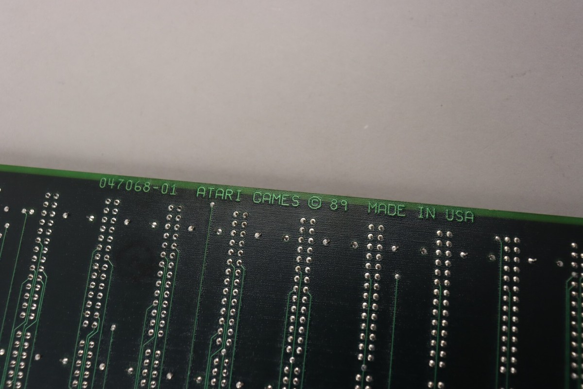 VTG 1989 Atari Cyberball 2079 Jamma Arcade PCB & Sound Board VTG 1989 Atari Cyberball 2079 Jamma Arcade PCB & Sound Board