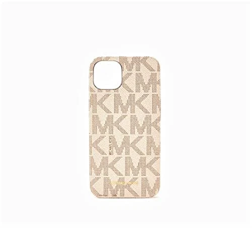 MICHAEL KORS Signature Jet Set Travel iPhone13 Case (Gold) | eBay