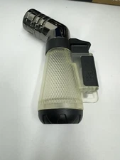 Palió Squadra Triple Jet Angled Flame Cigar Torch Lighter  - White - New