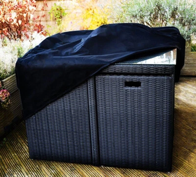 HILLINGTON Heavy Duty Waterproof Garden Patio Furniture Cover for Rattan Table Cube Outdoor