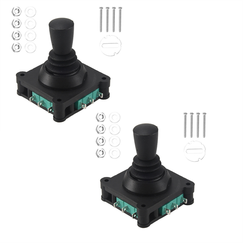 2PCS Joystick Switch AC 240V 5A 4NO 4NC Momentary 2.5mm Fixing ...