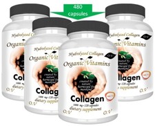 4 bottles 1000, Hydrolized Collagen Vitamin 480 CAPS hidrolizado, colageina10