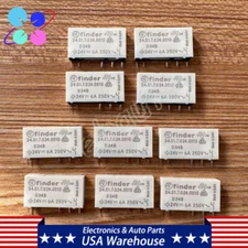 New For Finder 34.51.7.024.0010 24VDC 6A 34.51.24VDC 5Pins SPDT Power Relay *10
