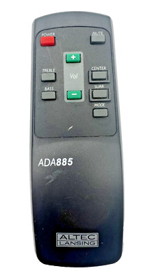 ALTEC LANSING ADA880 REMOTE CONTROL