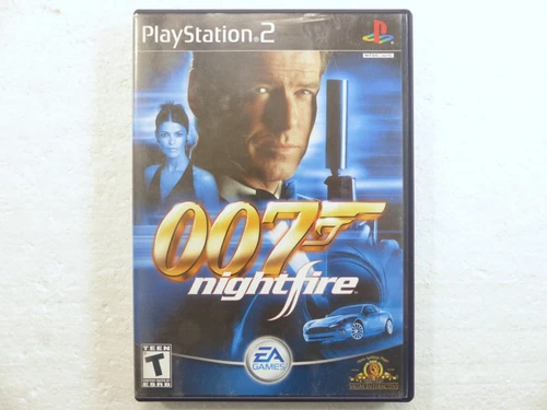 James Bond 007: NightFire (PlayStation 2, 2002) PS2 Game Complete w/ Reg. Card
