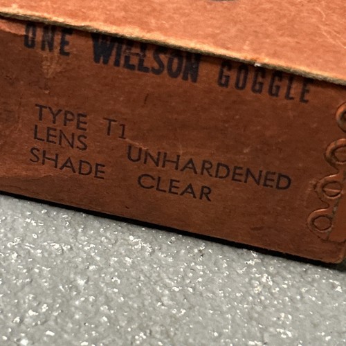 DE COLECCIÓN Gafas de Seguridad Willson Modelo T1 en Caja Vapor Punk Motocicleta - Imagen 11 de 12