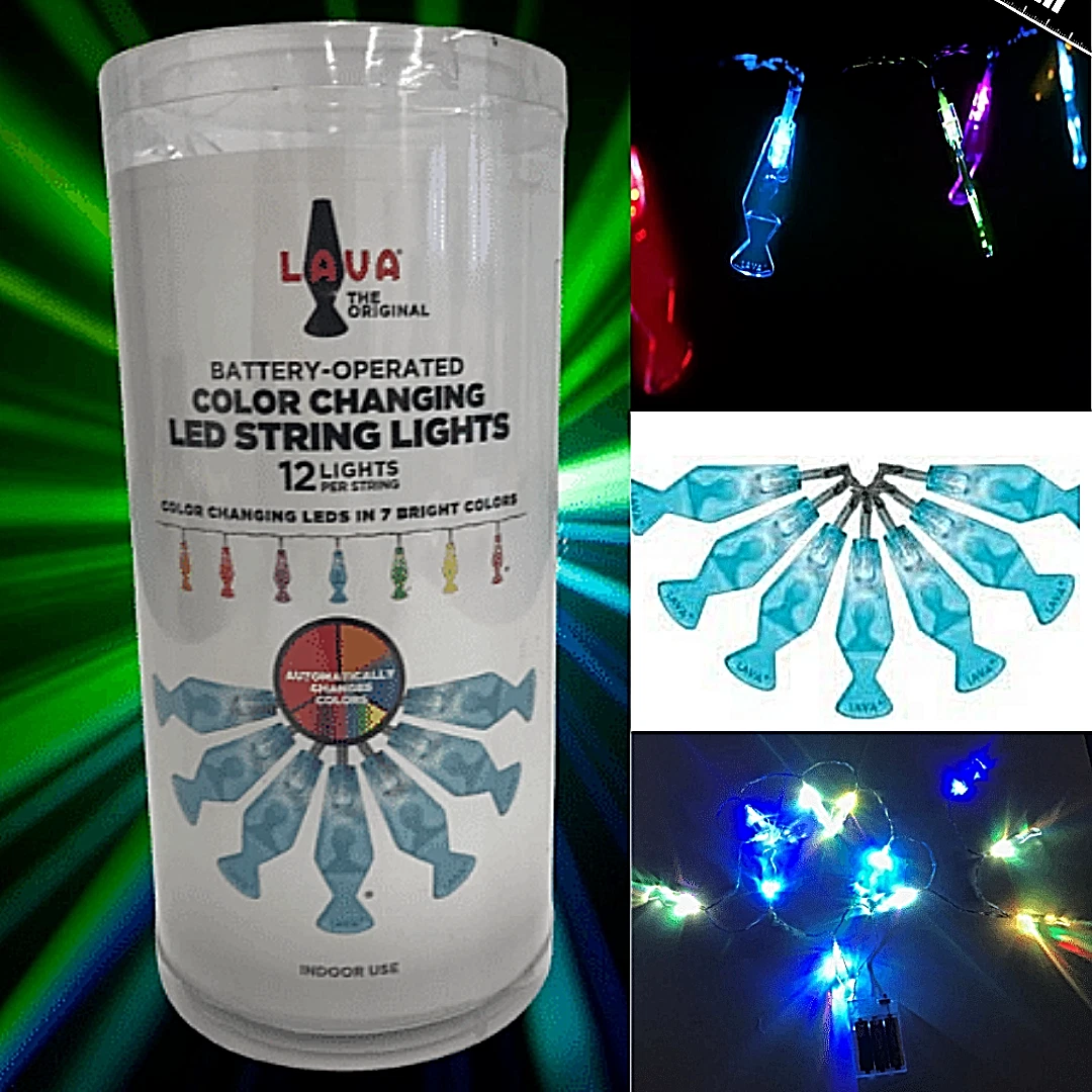 Lava lamp string lights deals