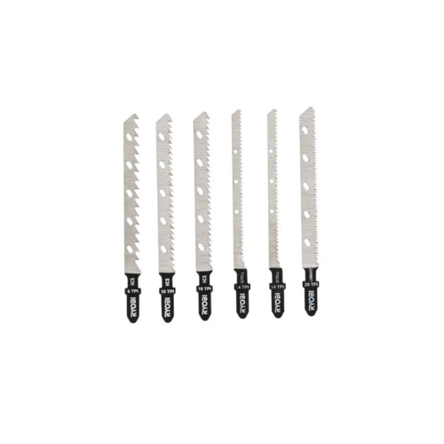 Ryobi RAK6JSBW Jigsaw Blade Set (6 Piece) - Picture 2 of 2