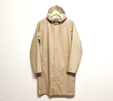Rains Coat Shiny Beige Jacket Size XS/S