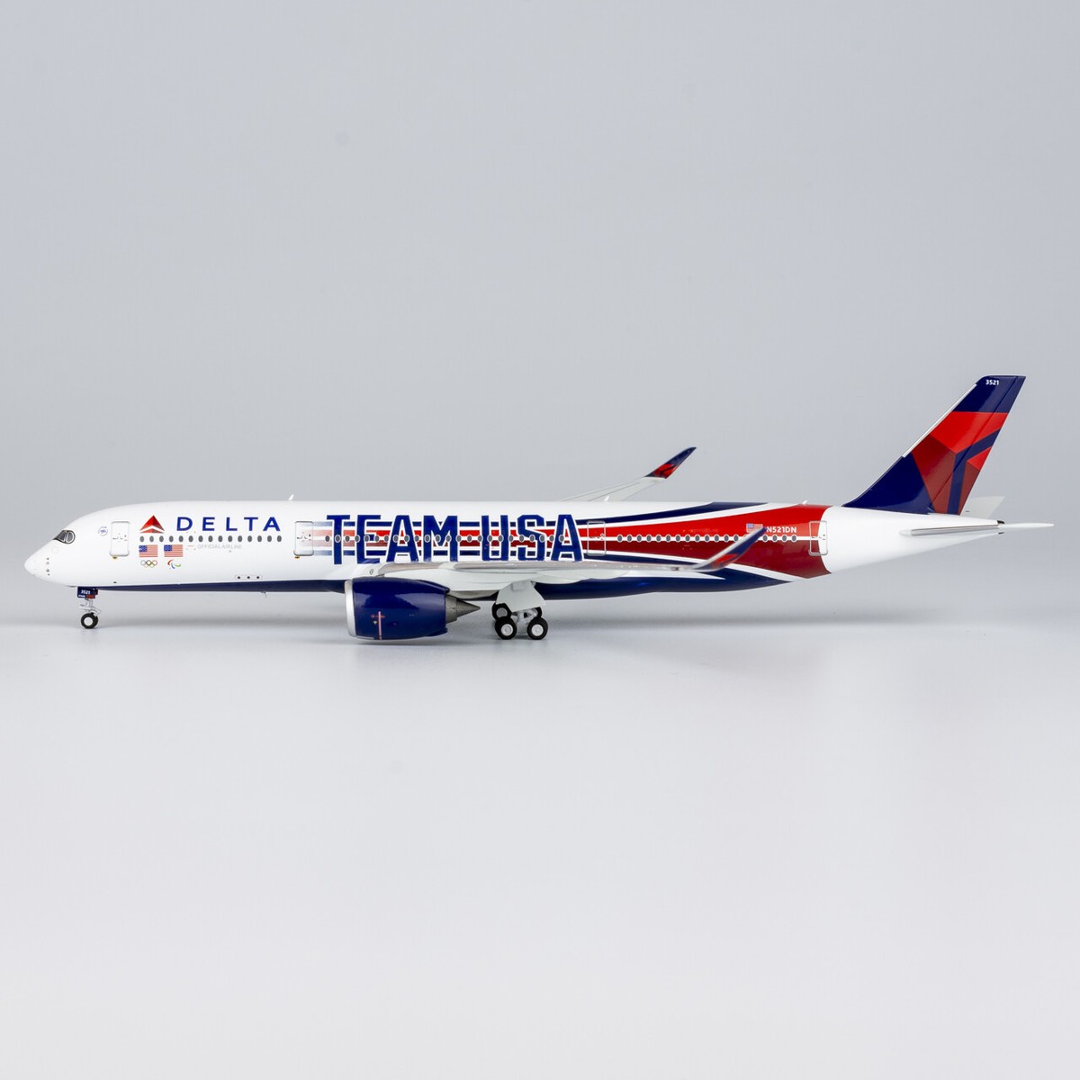 1:400 NG Model DELTA AIRBUS A350-900 Passenger Airplane Diecast